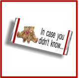 Big Deal Valentine Printable Candy Bar Wrappers