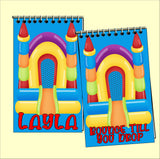 Bounce House Party Favor Notebooks