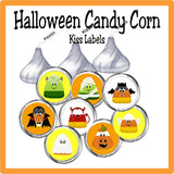 Candy Corn Halloween Party Printable Set