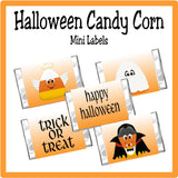 Candy Corn Halloween Party Printable Set