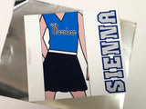 Cheerleader Personalized Candy Bar Wrapper