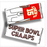 Chiefs Jersey Candy Bar Wrapper