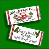 Christmas Fun Candy Bar Wrapper