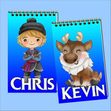 Frozen Personalized Mini Notebooks Set 4