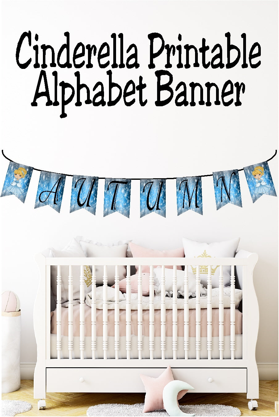 Cinderella Alphabet Printable Banner