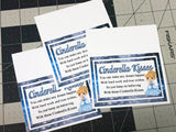 Cinderella Kisses Bag Topper Printable