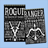 Dungeons and Dragons Character Notebooks