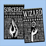 Dungeons and Dragons Character Notebooks