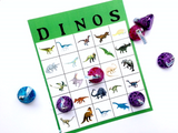 Dinosaur Bingo Game Printable