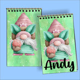 Easter Gnomes Personalized Notebook Basket Stuffers