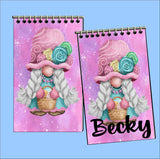 Easter Gnomes Personalized Notebook Basket Stuffers