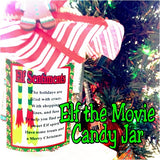 Elf Movie Quotes Candy Jar Download
