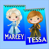 Frozen Personalized Mini Notebooks Set 1