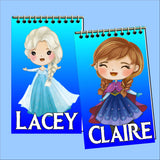 Frozen Personalized Mini Notebooks Set 3