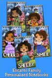 You know we are all going to talk about Bruno, Mirabel, Isabela, and the rest of the Encanto magical family! So let's celebrate with these personalized notebooks featuring your favorite family as party favors, party treats, or gifts for anyone who loves a good magical tale.