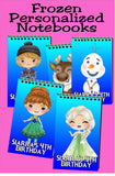 Frozen Personalized Mini Notebooks Set 4