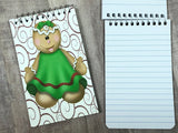 Gingerbread Personalized Stocking Stuffer Notebook