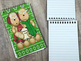 Gingerbread Personalized Stocking Stuffer Notebook