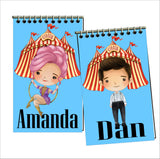 Greatest Showman Party Favor Personalized Notebook