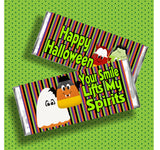 Halloween Candy Bar Wrapper Printable Set