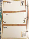 Harry Potter Printable Daily Calendar Planner