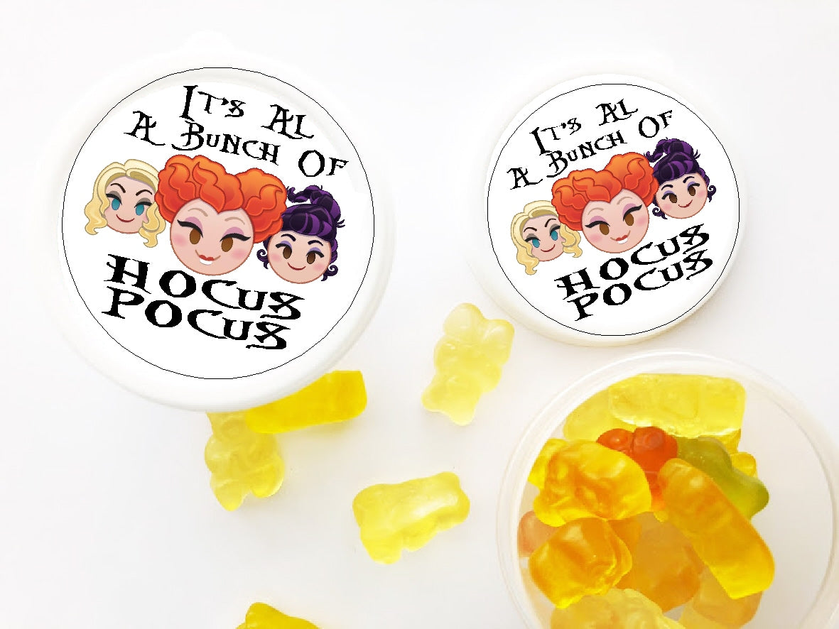 Hocus Pocus Quote Circle Printables