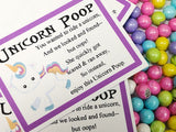 Unicorn Poop Bag Topper