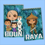 Raya and the Last Dragon Personalized Notebooks