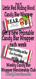 2017 Candy Bar Wrapper Membership Club