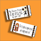 Meant to Be Nightmare Before Christmas Candy Bar Wrapper