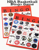 While you are waiting for the basketball game to start or if you are looking for a fun basketball party game, this NBA Basketball bingo is the perfect printable for your day. #baskeballparty #nbabasketball #partygame #bingo