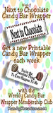 2017 Candy Bar Wrapper Membership Club