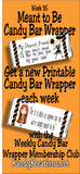 2017 Candy Bar Wrapper Membership Club