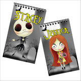 Nightmare Before Christmas Personalized Notebook Party Favor