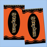 Colored Crayon Personalized Notebook Party Favor