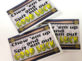 Chew Em Up Softball Bag Topper Team Treat