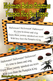 Pumpkin King Halloween Bag Topper Printable