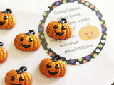 Pumpkin Kisses Printable Bag Topper