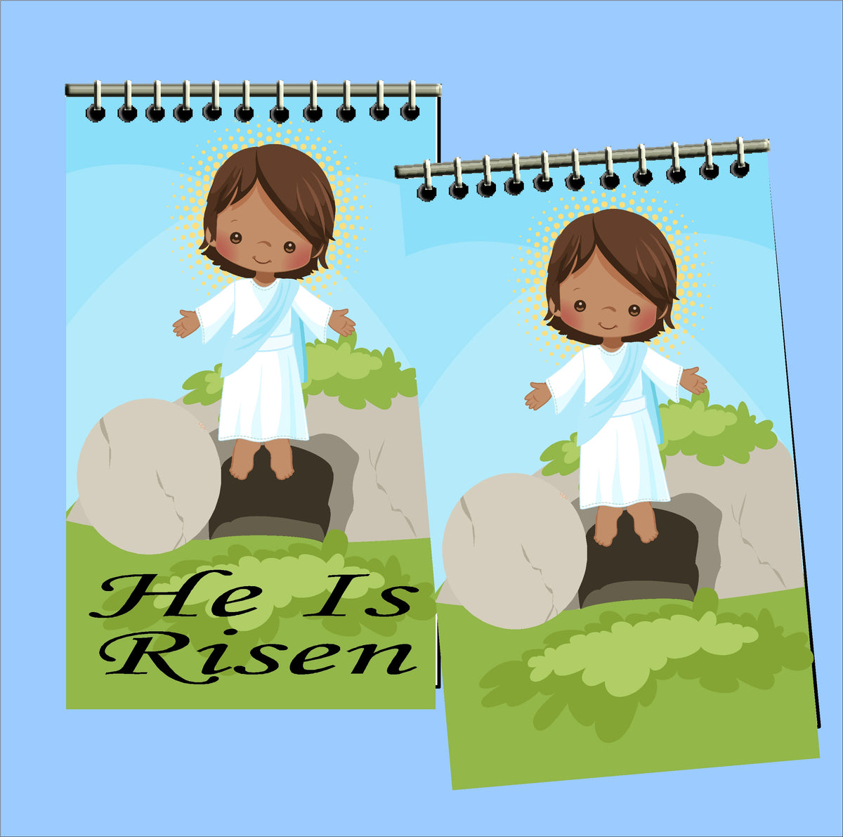 Jesus Religious Easter Personalized Notebook