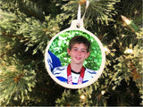 Sports Ball Personalized Christmas Ornament
