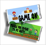 Plumber Friends Party Thank You Candy Bar Wrapper