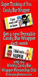 2017 Candy Bar Wrapper Membership Club