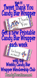 2017 Candy Bar Wrapper Membership Club