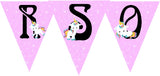 Unicorn Pennant Banner Printable
