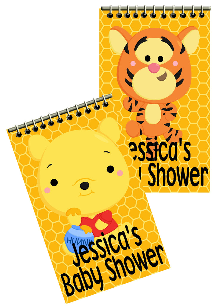 Winnie the Pooh Party Favor Personalized Notebooks DIY Party Mom
