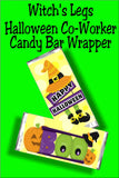Halloween Candy Bar Wrapper Printable Set
