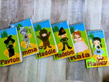 Wizard of Oz Personalized Party Favor Notebook