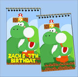 Super Mario Personalized Mini Notebooks