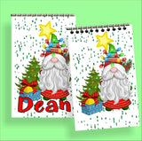 Christmas Gnomes Personalized Notebook Stocking Stuffers