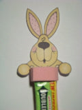 Easter Bunny Gum Head Printable and Directions